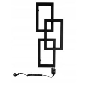  Radiatore da bagno elettrico LOTUS 300 W, nero