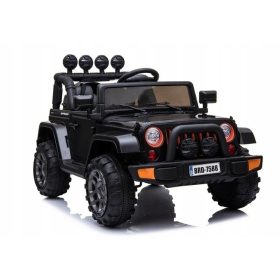  Auto a batteria Jeep BRD-7588 Nera 4x4