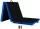  Materasso ginnico ASKI-SPORT nero 180 cm x 80 cm