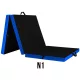  Materasso ginnico ASKI-SPORT nero 180 cm x 80 cm