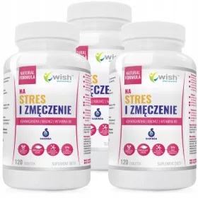   Integratore Antistress e Antifatica - Ashwagandha + Magnesio + Vitamina B6 di WISH Pharmaceutical