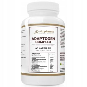  Adaptogen Complex di AltoPharma: Energetico Naturale e Bilanciamento Ormonale, 60 Capsule