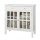  SOBUY VETRINA CREDENZA, BIANCO
