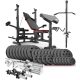  Set bodybuilding Hop-Sport 147,5 kg