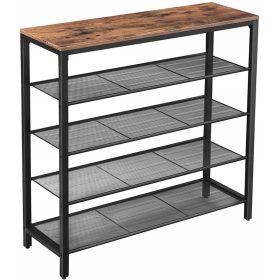  Scarpiera Songmics 100 x 92,5 x 30 cm nera