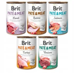  BRIT PATE&MEAT Tacchino 400g TACCHINO 5+1 IN OMAGGIO