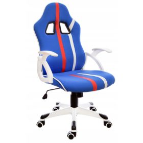  Sedia da gaming in tessuto Giosedio FBL008