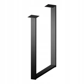    Gamba da tavolo Gamet SR47 SR47-550-720-L2-K1 nero 55x72 cm metallo