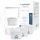  Caraffa filtrante Wessper D2 Borosilicate Aquamax 3,3 l bianco