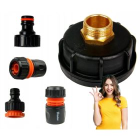  Set di connettori IBC 1000L per connettori MAUSER