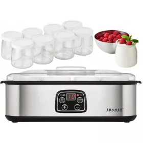  Transa Electronics YooGo TE-35 yogurtiera argento 30 W