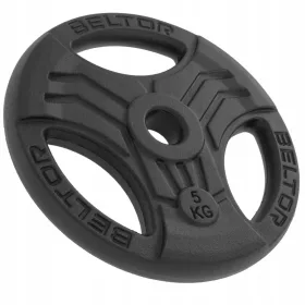  BELTOR GHISA CARICO FASTGRIP MANUBRIO PALESTRA 5KG 29MM