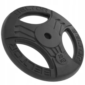  BELTOR GHISA CARICO FASTGRIP MANUBRIO PALESTRA 20KG 29MM