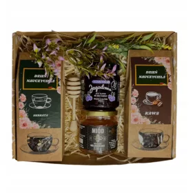  CESTINO REGALO con tè e cioccolata IN REGALO