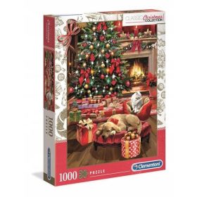  Puzzle 1000 Natale Accanto al Camino Clementoni 39580