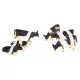  570009-COWS 6 PEZZI PER BAMBINI GLOBE STABLE 1:32, 3+