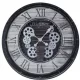  Orologio da parete industriale con meccanismo a vista