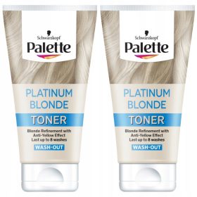  Palette risciacqui per capelli biondo platino cenere