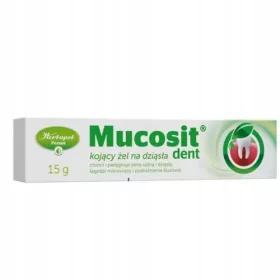    Herbapol Poznań gel per afte Mucosit dent gel 15 g 15 ml 15 g