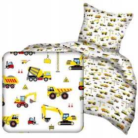    Set biancheria da letto DesignPremiumBis, 100 x 135 cm, tonalità del giallo e dell'oro