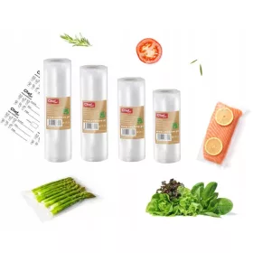  Pellicola ChefOne per macchina sottovuoto, 4 rotoli