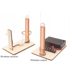  Modello: bobina Tesla con trasmissione di corrente wireless