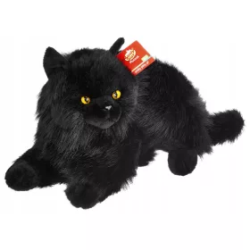 Smily Play mascotte gatto nero sdraiato 85135