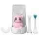  Heelly Spazzolino sonico per bambini Pink Cat 4 punte 360