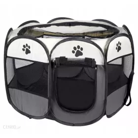  Box in tessuto K&M, cane grande, 104 x 104 x 60 cm