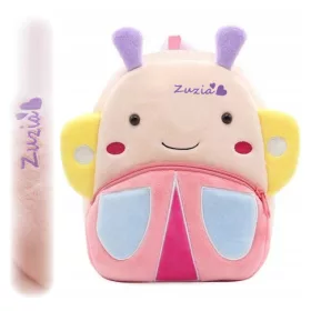    Zaino asilo Kakoo monocomparto per bambine. Sfumature di rosa