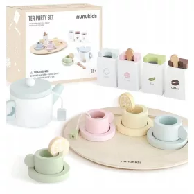  Set da tè in legno Nunukids 3 anni +