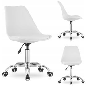  Sedia da scrivania Muf-Art Fema bianca