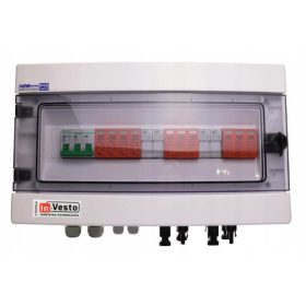 QUADRO FV 1000V DC/AC 2 STRINGHE + INSERTI GPV