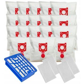    18x SACCHETTI PER ZELMER Jupiter ZVC425HT ZVC427HT 2100w ZVCA300B + FILTRO HEPA