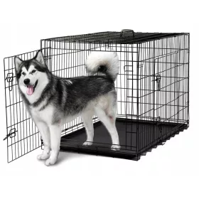    Gabbia in acciaio verniciato a polvere Ender cane grande 71 x 106 x 81 cm