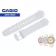  Cinturino CASIO LRW-250 LRW-250H, bianco lucido 12mm