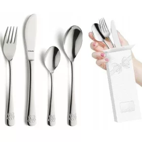  Posate per bambini in acciaio inox Amefa