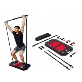  SYSTEM TRAINING STATION PALESTRA GOMME per Esercizi