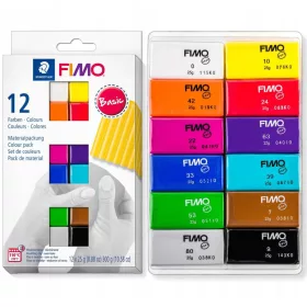  Argilla da modellare Fimo 12 pz.