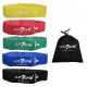  SET DI 5 NASTRI FITNESS IN MATERIALE MINI FASCIA