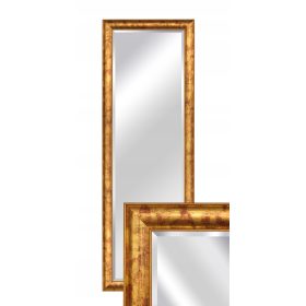    Specchio BD Art. da parete, rettangolare, cornice in legno, 460 x 1360 mm