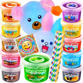    11× Dispositivo per zucchero filato Miracles on a Stick Set di 11 zuccherini colorati per zucchero filato, multicolore 1 W + 14 altri prodotti