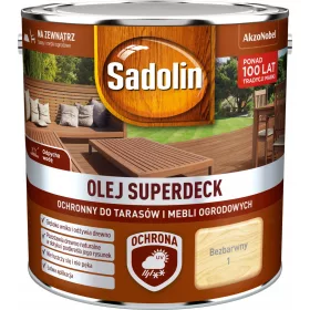 Olio da terrazza Sadolin 2,5 l, incolore