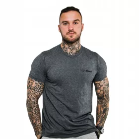    MAGLIA DA ALLENAMENTO TRASPIRANTE, ALTA QUALITÀ, GRIGIA - GymBeam L