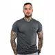  MAGLIA DA ALLENAMENTO TRASPIRANTE, ALTA QUALITÀ, GRIGIA - GymBeam L