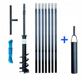   Impianto di perforazione manuale per pozzi 145mm 8m + SZLAMÓWKA 90