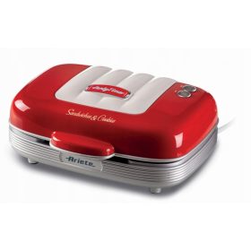  ARIETE tostapane 3in1 per panini e biscotti 1972/00 rosso