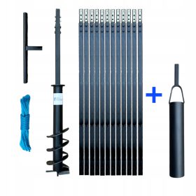   Impianto di perforazione manuale per pozzi 145mm 17m + SZLAMÓWKA90