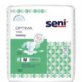  Pannolini Seni Super Optima Trio M, 10 pz.