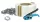 SET NASTRO IN PP DA 12mm MORSETTO TENDITORE CHIUSURA